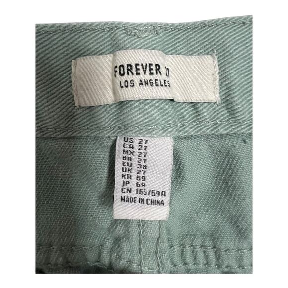 Forever 21 Womens Shorts 27 Distressed Grunge Cut Off Festival Beach - Picture 4 of 5